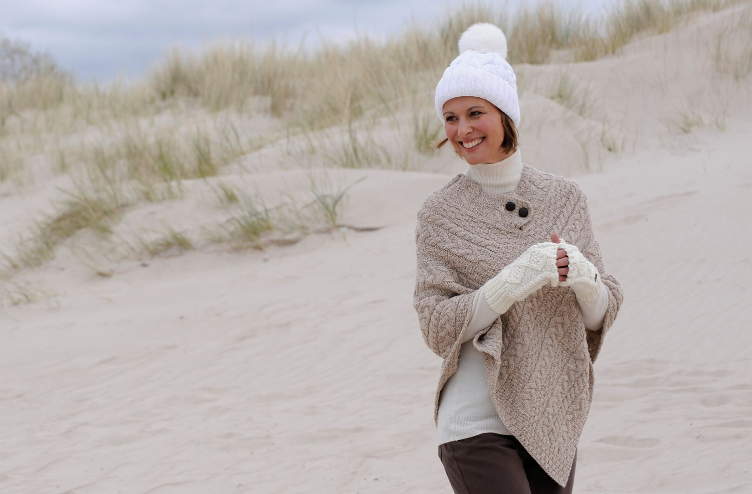 How to layer knitwear