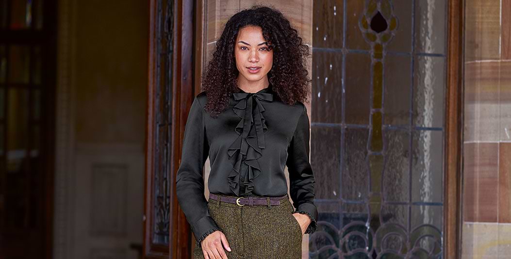 How To Wear Wide-Leg Trousers