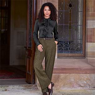 How To Wear Wide-Leg Trousers