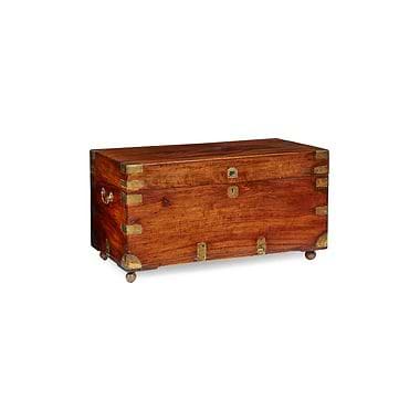 Chinese Export Camphor, Wood And Brass Banded Chest, 19th Century