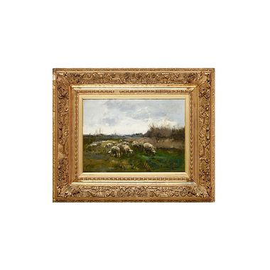 Scanty Pasture By William George Frederik Jansen, (Dutch 1871 - 1949)