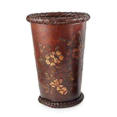 Leather Stick Stand, Early 20th Century