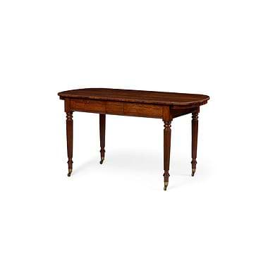 Regency Rosewood Library Table, By Gillows, Early 19th Century