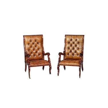 Pair Of George IV Mahogany 'Daws Patent' Reclining Armchairs, By Robert Daws, Circa 1830