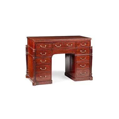 Late Regency Mahogany Architect's Desk, By J. Warrington In The Manner Of Gillows, Late 18th Century/ Early 19th Century