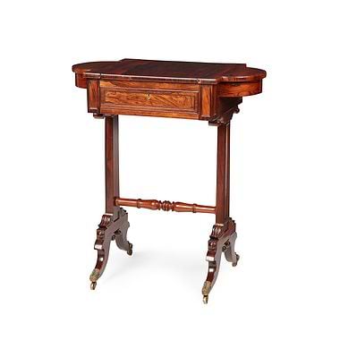 Regency Rosewood Games Table, Early 19th Century