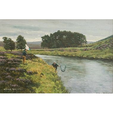 The River Helmsdale by Alistair Makinson