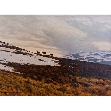 Dusk in the Glen by Alistair Makinson