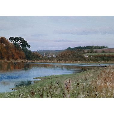Birgham Dub, River Tweed by Alistair Makinson