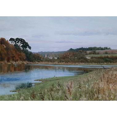 Birgham Dub, River Tweed by Alistair Makinson