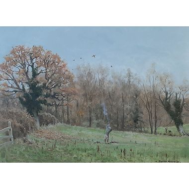 Pheasant Shooting by Alistair Makinson