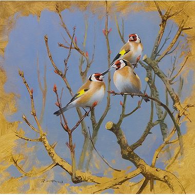 Goldfinches by Rodger McPhail