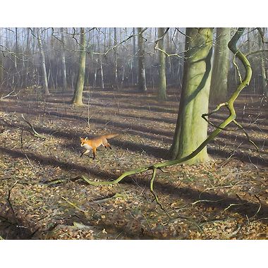 Running Fox by Rodger McPhail