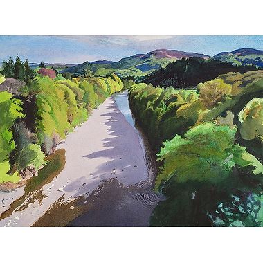 Spring, River Garry by Bob Rudd