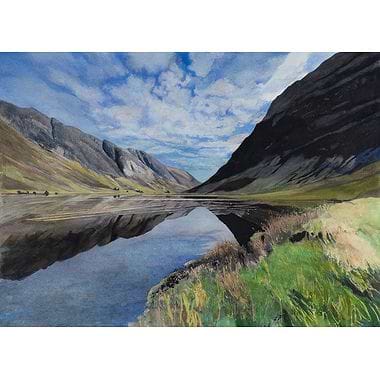 Loch Achtriochtan, Glen Coe By Bob Rudd