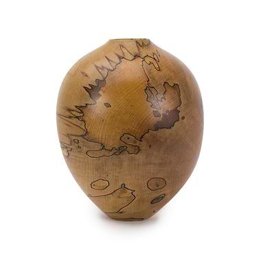 Spalted Beech Vase (53) by Angus Clyne