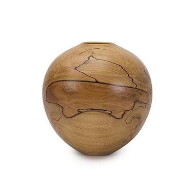 Spalted Beech Vase (52) by Angus Clyne