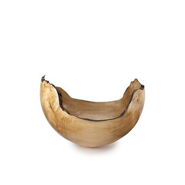 Spalted Sycamore Bowl Natural Edge (128) by Angus Clyne