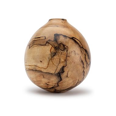 Spalted Beech Vase (16) by Angus Clyne