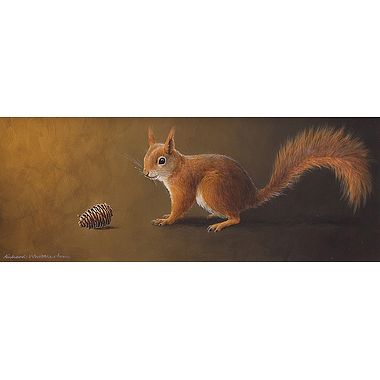 Red Squirrel by Richard Whittlestone