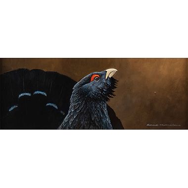 Capercaillie Portrait by Richard Whittlestone