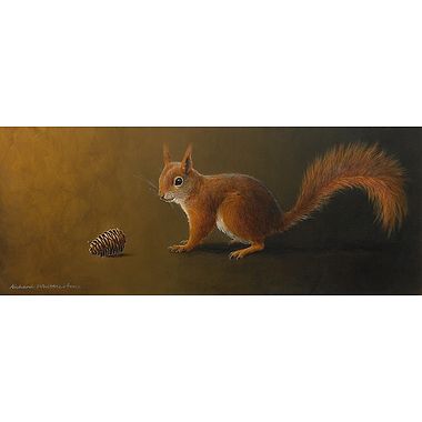 Red Squirrel by Richard Whittlestone