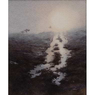Grouse November Morning by Owen Williams