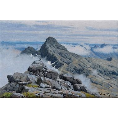 Sgurr nan Gillean from Am Basteir, Isle Of Skye by Peter Symonds