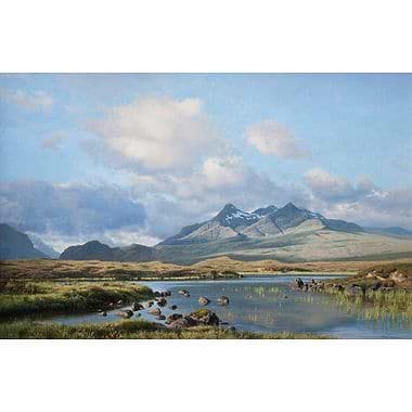 The Cuillin From Sligachan, Isle Of Skye by Peter Symonds