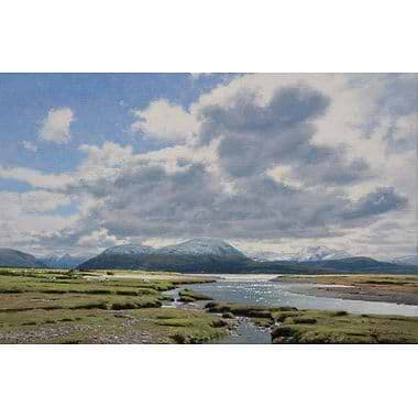 Loch Linnhe and the Glencoe Hills from Inversanda Bay by Peter Symonds