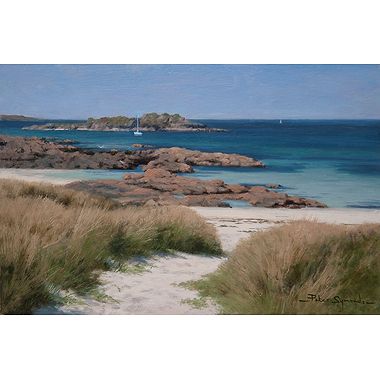 The Bay at the Back of the Ocean, Iona by Peter Symonds