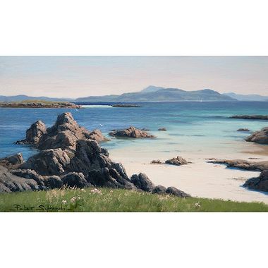 The Isle of Mull from Iona by Peter Symonds