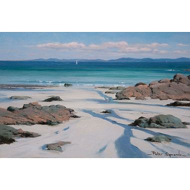 Towards the Far Isles, Iona by Peter Symonds