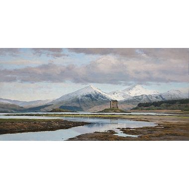 Spring Snow Castle Stalker by Peter Symonds