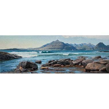 The Cuilling from Elgol, Isle of Skye by Peter Symonds