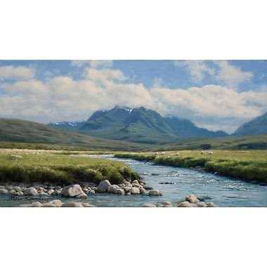 High Summer, Ben Alder by Peter Symonds