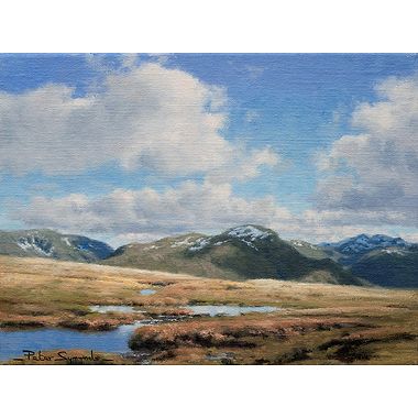 In the Hills to the West of Loch Mullardoch by Peter Symonds