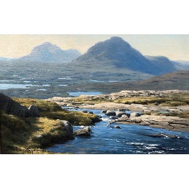 Flowerdale from the Slopes of Beinn Eighe, Wester Ross by Peter Symonds