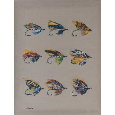 Nine Fishing Flies by Nicola Kevane
