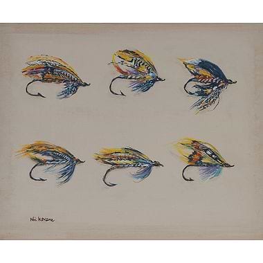 Six Fishing Flies by Nicola Kevane