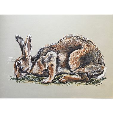 Herb Cropper Hare by Nicola Kevane