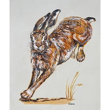 Leaping Lepus Hare by Nicola Kevane