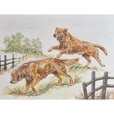 Golden Retrievers by Nicola Kevane