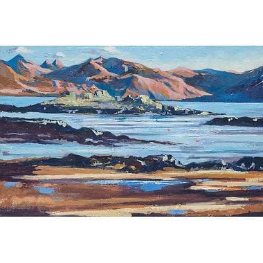 Across the Water to Knodart from Skye, Ardvasser, Isle of Skye, Scotland by Cara Mckinnon Crawford