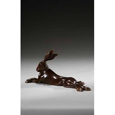 Reclining Hare by Simon Gudgeon