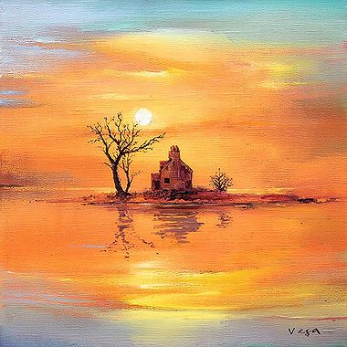 Sunset's Silhouette by Vega
