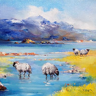 Fording the Burn by Vega