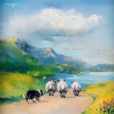 The Loch at Road's End by Vega