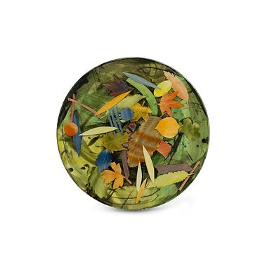 Autumn Leaves Large Plate by Sophie MacCarthy