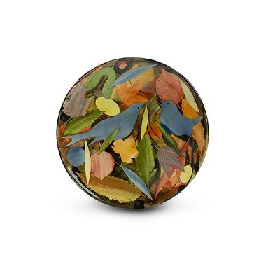 Birds and Leaves Small Plate by Sophie MacCarthy